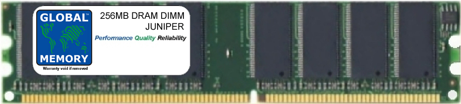 256MB DRAM DIMM MEMORY RAM FOR JUNIPER J2350 / J4350 / J6350 ROUTERS (JXX50-MEM-256-S , J4300-MEM-256M , J4300-256M-S)
